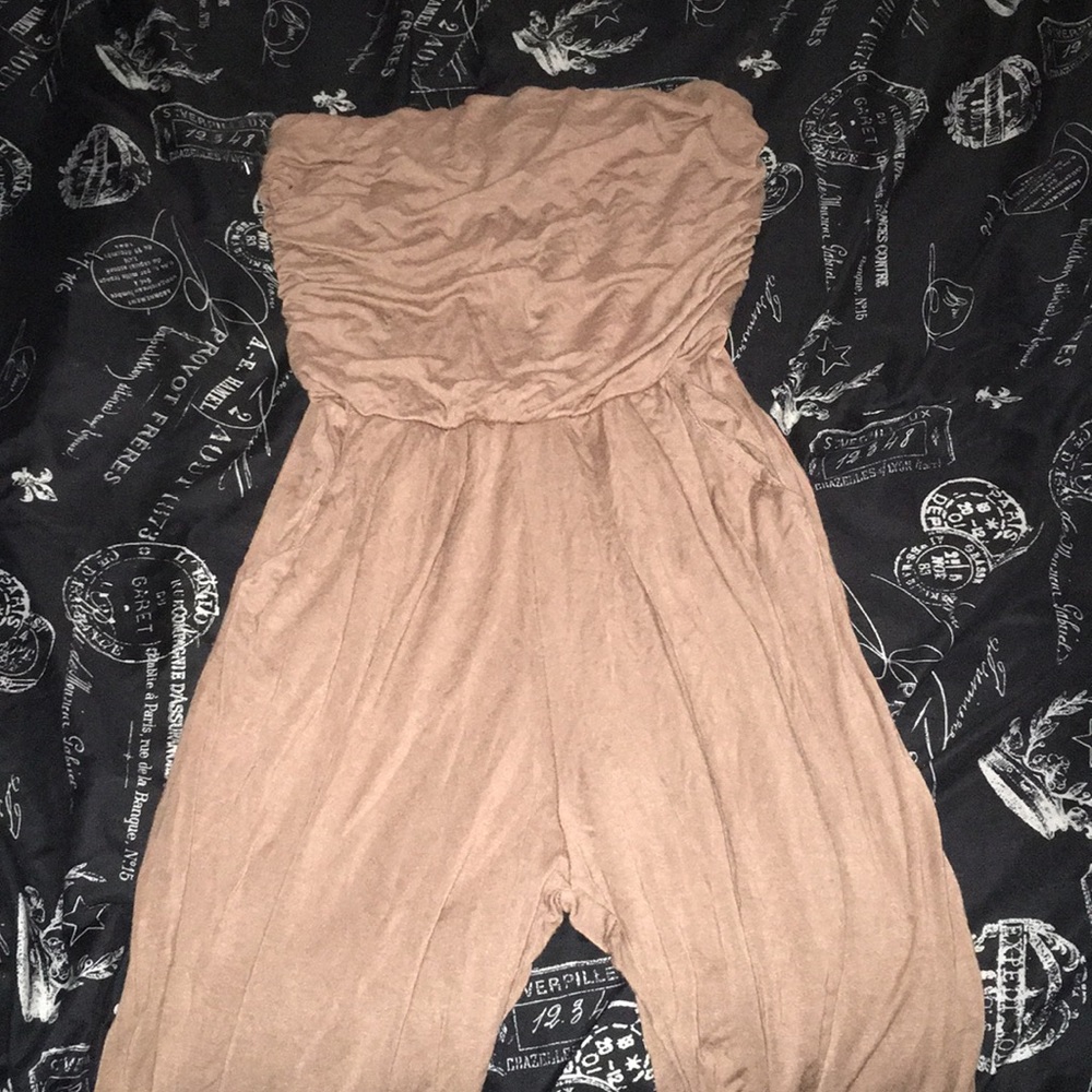Tan Jumpsuit from city chic